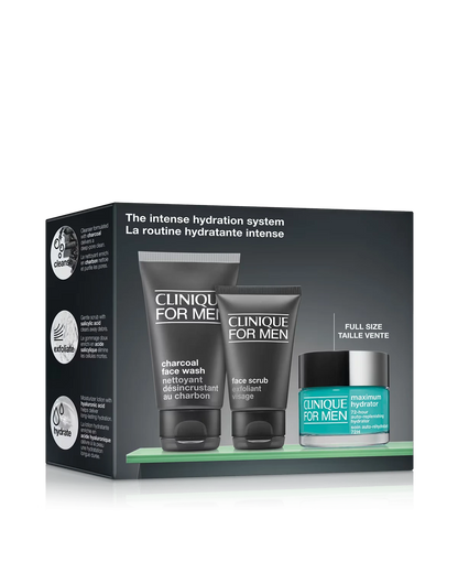Clinique For Men: The Intense Hydration System Skincare Set - US 5792